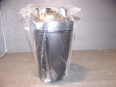 BLACK SHAKER BOTTLE for PROTEIN SHAKES BCAA’S AMINOS STEEL SUPPLEMENTS branded