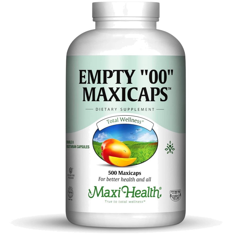 500 Vegetarian Capsules, Kosher Certified