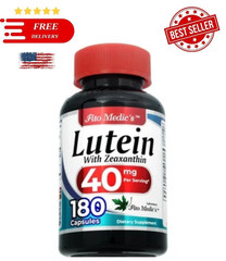 Lab | Lutein |180 Capsules |40 Mg| Lutein 40Mg | Lutein and Zeaxanthin Supplemen