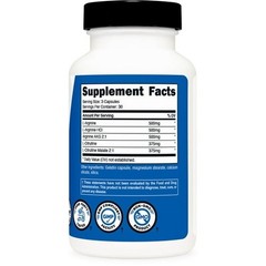 Nutricost Nitric Oxide Booster (2250mg) 90 Capsules – Gluten Free, Non-GMO, 750m