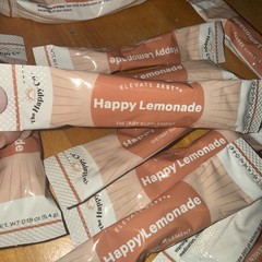 The Happy Co Elevate Zest + Happy Lemonade 12 sticks