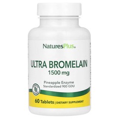 2 X NaturesPlus, Ultra Bromelain, 1,500 mg, 60 Tablets