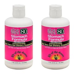 Lily of the Desert Aloe Vera 80 Stomach Formula 32 fl.oz (Pack of 2)