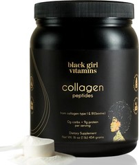 Black Girl Vitamins | Collagen Peptides Powder – Collagen for Skin Hair & Nai…