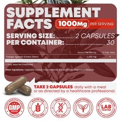 LUXRY NEW Peak Revival-X Fadogia Agrestis 1000mg Per Serving Supplement