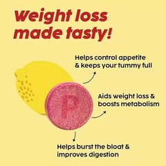 PLIX Apple Cider Vinegar Effervescent Tablet for Weight Loss – Multipack