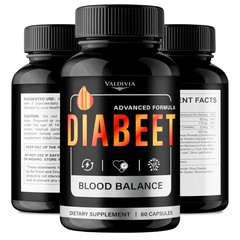 Diabeet Blood Sugar Support Supplement Capsules Natural Glucose 1 Pack 60Ct