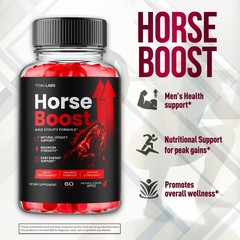 (2 Pack) Horse Boost ACV Gums Male Health Support Formula HorseBoost 120 Gummies