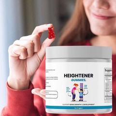New 60Softgels Heightener Gummies Organic Height Growth For Kids,Teens
