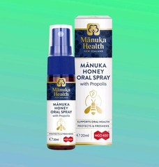 Mānuka Health New Zealand Throat Spray with Propolis MGO 400+ 0.67 fl oz
