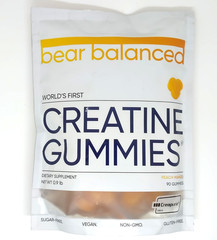 bear balanced creatine gummies Blueberry 90 Gummies Net WT 0.9lb
