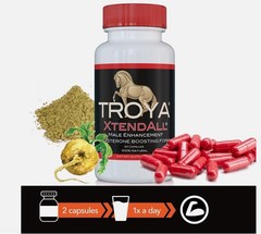 Troya Xtendall Premium Test Booster for Men – Enhances Energy, Stamina, Strength