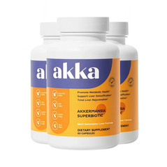 3PCS-AKKA-Premium Liver Cleanse Detox & Repair Superbiotic,Gut Health