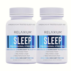 2-Pack Relaxium Eco-friendly Sleep Dietary Supplement Better Sleep (120 Formula