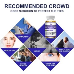 Eye Health Supplement, Lutein and Zeaxanthin, Vision Health, Eye Strain Support