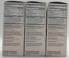 3PK Garden of Life Organics Cough & Mucus Immune Syrup ~ 5 FL OZ EACH ~ EXP 1/27