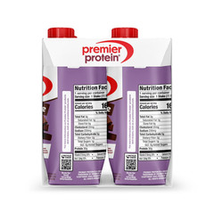 Premier Protein Shake, Coffeehouse Mocha, 30g Protein, 11 Fl Oz, 4 Ct Free Ship