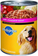 Pedigree,Dog Food,Ground Beef Can,22 Ounce