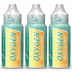 GHT Oxygen Elements Max Liquid Drops in 1 Ounce 1.0 (Pack of 3)