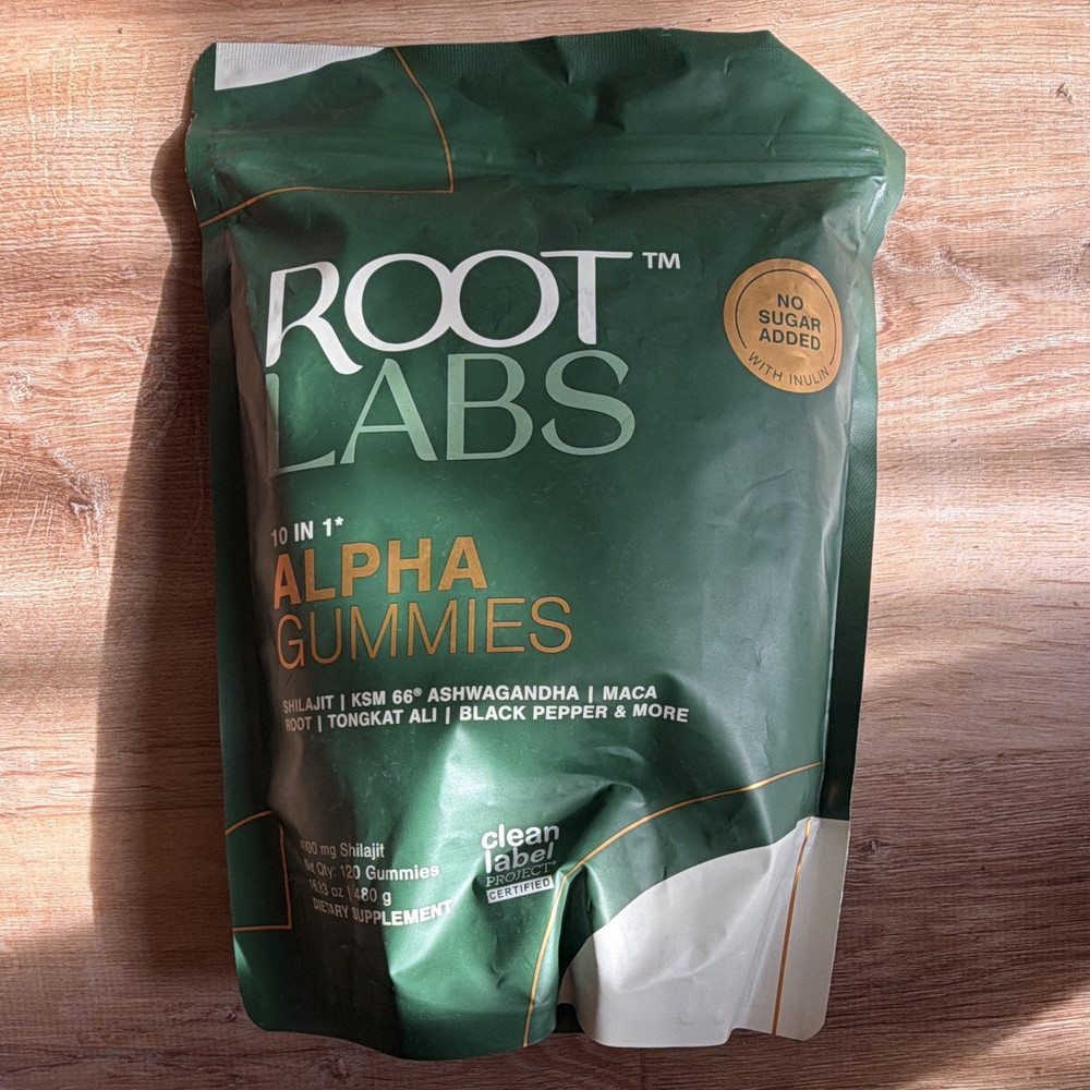 Root Labs Alpha 10-in-1 Shilajit Gummies 4000 mg | 120 Ct