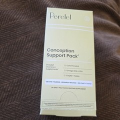 Perelel Conception Support Pack Prenatal Multivitamin DHA CoQ10 30 Packs 11/27