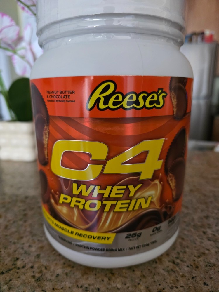C4® Whey Protein, Reese’s Peanut Butter & Chocolate exp 4/2029