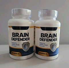 2 Brain Defender Memory & Brain Support Capsules Advanced Cognitive Formula 60ct