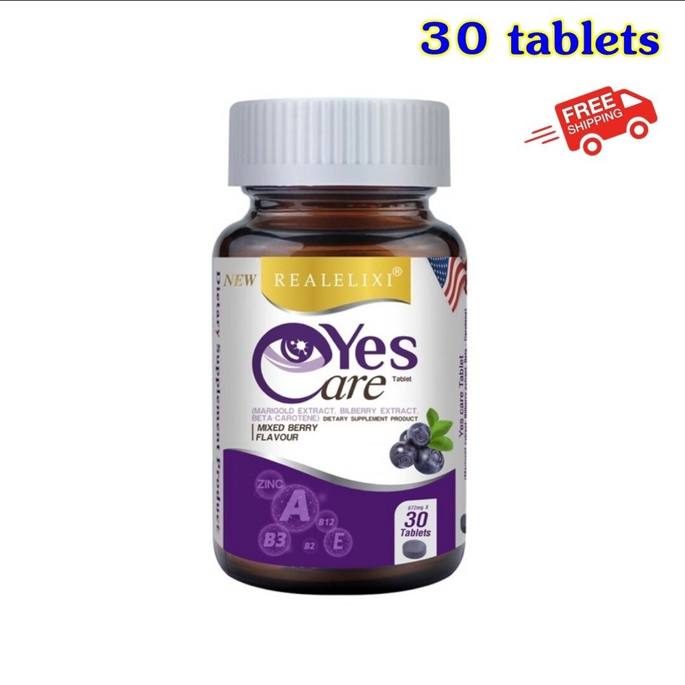 Eye Care Dietary Supplement Real Elixir Yes Care Nourish And Protect Eyes 30tabs