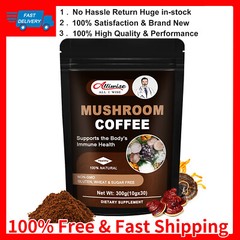 200g Mushroom Coffee Natural Chaga, Reishi, Lion’s mane Instant Coffee Powder