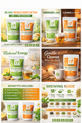 28 Day Detox Tea – Morning & Night Blend