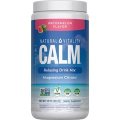 Natural Vitality Calm, Magnesium Citrate Supplement, Watermelon (free ship)