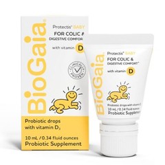 Biogaia Baby Probiotic Drops 034 Fl Oz Soothes Colic Gas Digestive Comfort