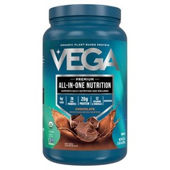 1/27 Vega Organic All-in-One Vegan Protein Powder, Chocolate – Superfood Ingredi