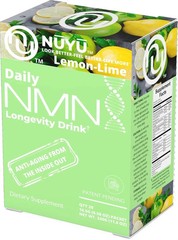 NUYU Labs Daily NMN Longevity Drink, All-in-One Anti-Aging Supplement