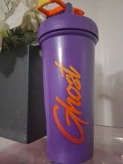 Ghost Lifestyle Blender Bottle Purple/Orange Shaker