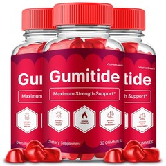 Gumitide ACV Gummies, Max Strength , Gumitide All natural Supplement (3 pack)