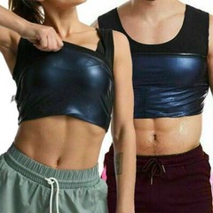 Women & Man Body Sweat Shaper Sauna Vest Slimming Thermal Waist Trainner Gym US