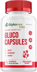 (1 Pack) Glykonex Pro Capsules – Glyko Nex Pills Advanced Formula Natural Blend