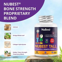 NuBest Tall – Optimize Bone Strength & Overall Health for Age 5+ & Teens