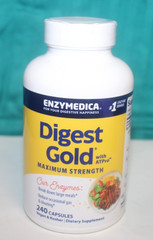 Enzymedica Digest Gold Max Strength w/ ATPro 240 Caps Exp 12/27