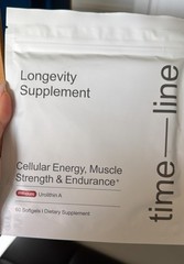 Time-Line Longevity Supplement Mitopure Urolithin A 60 Softgels Exp 03/28