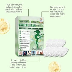 10-in-1 Moringa Berberine Weight Loss Patch Nano Microneedle Slimming 7pcs