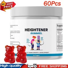 New 60Softgels Heightener Gummies Organic Height Growth For Kids,Teens