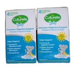 2-CulturelleBaby Immune Digestive Support Probiotic Vitamin D Drops 2/26