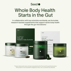 Seed DS-01 Daily Synbiotic REFILL 60 Capsules Prebiotic Probiotic NEW EX 5/8/28