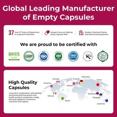 Empty Gelatin Capsules Size 5 – (100 Count) Very 100 Count (Pack of 1), Clear