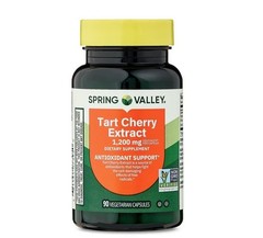 Spring Valley Tart Cherry Extract Dietary Supplement, 1200 Mg, 90 Count, 3 PACK