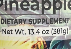 Santa Cruz Paleo Pre-Workout Powder PINEAPPLE 13.4 oz (30 srvs) **NEW SEALED**