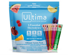 Ultima Replenisher Electrolyte Variety Pack, 36 Stick Packs, Sugar Free