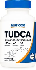 Nutricost Tudca Pills, 250mg Per Capsule, 60 Capsules